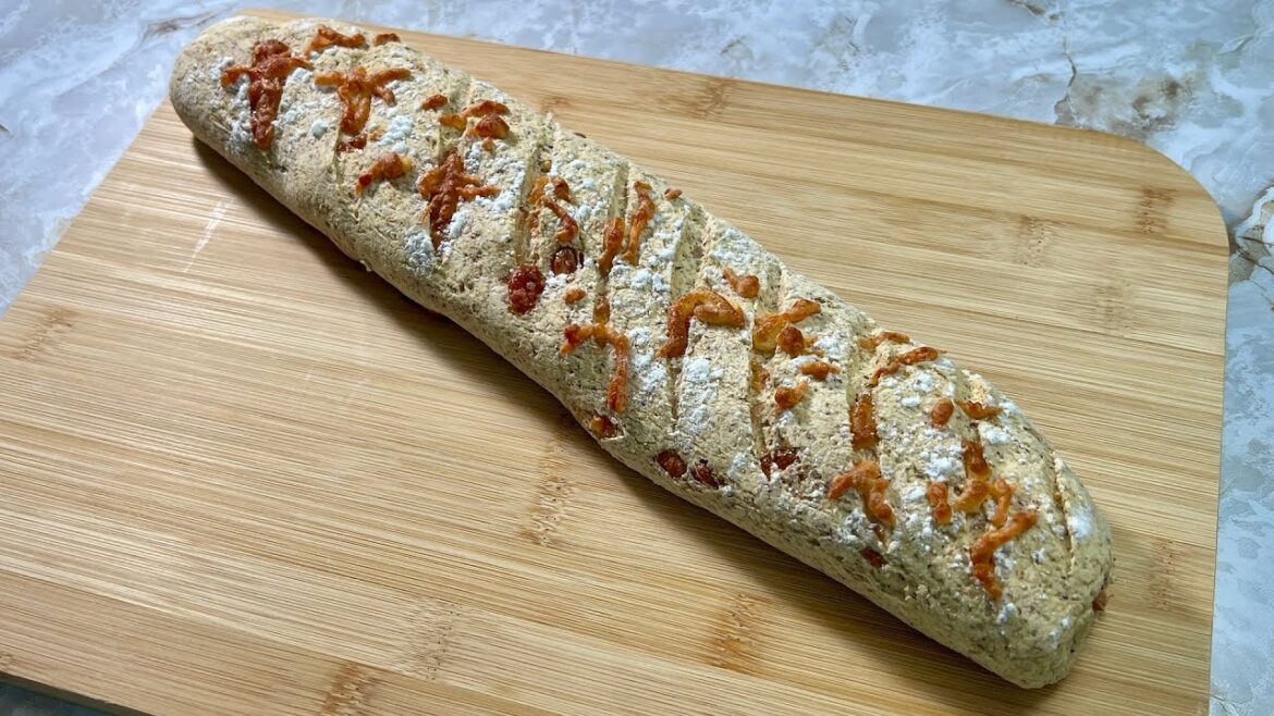 Low Net Carb Bamboo Fiber Cheesy Baguette Recipe – Made of Bamboo Flour, Keto And Gluten Free