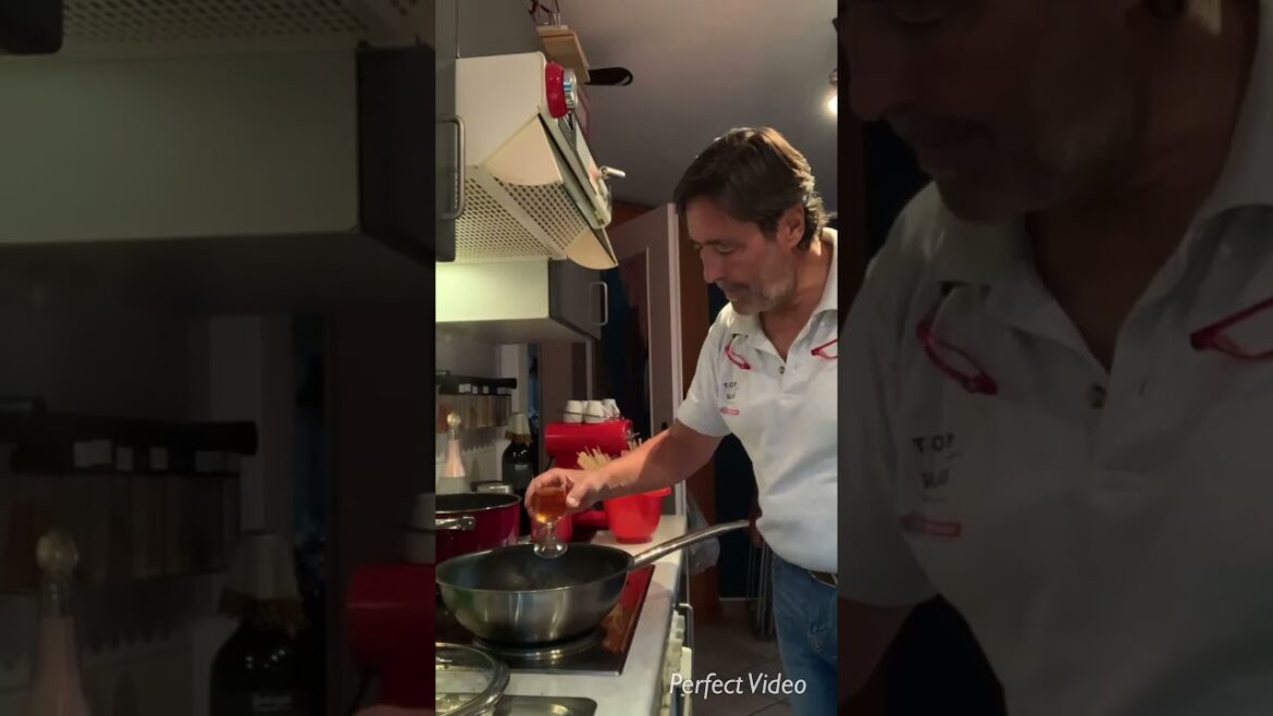 Kamut Spaghetti mit Riesengarnelen