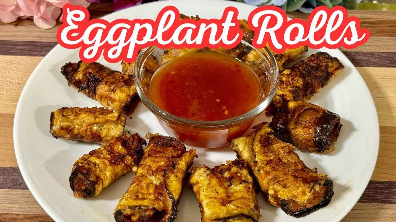 Crispy Eggplant Rolls How to Make Eggplant Rolls By Ross Kitchen