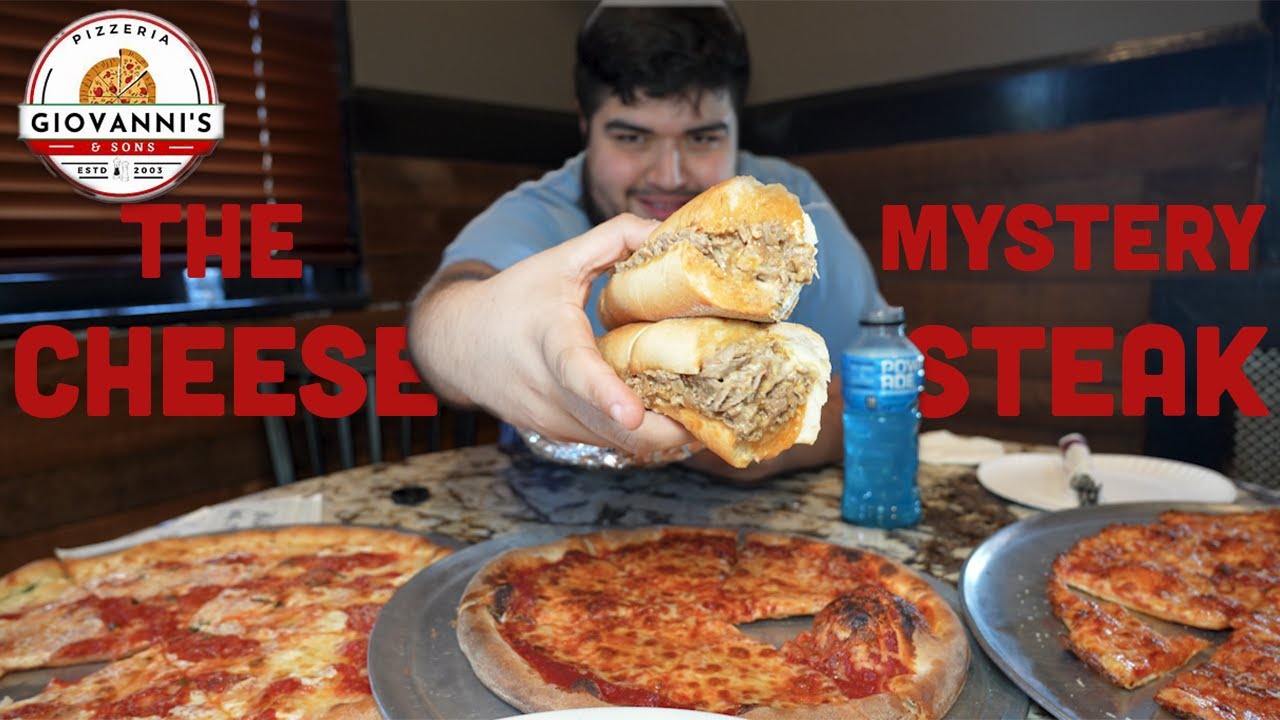 THE MYSTERY CHEESESTEAK Giovanni's & Son Pizzeria Dining and Cooking