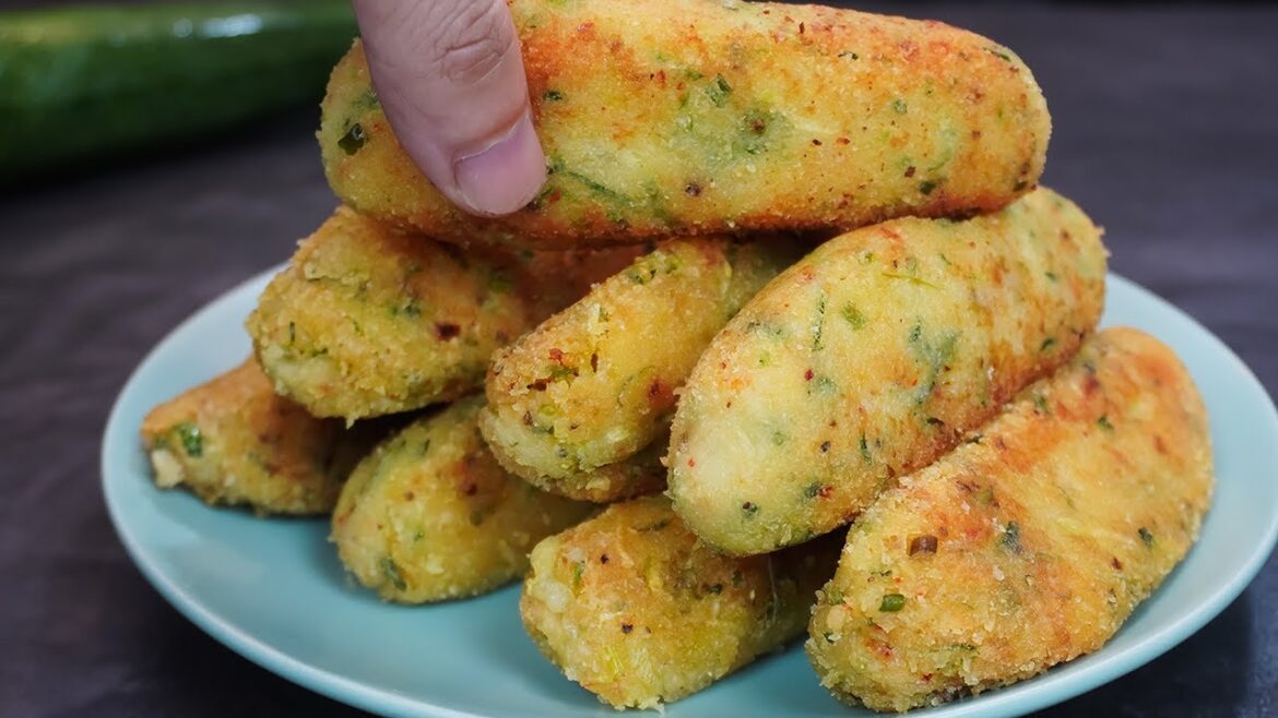 Zucchini mit Käse schmeckt besser als Fleisch! Gesund und leckere Zucchini rezepte!