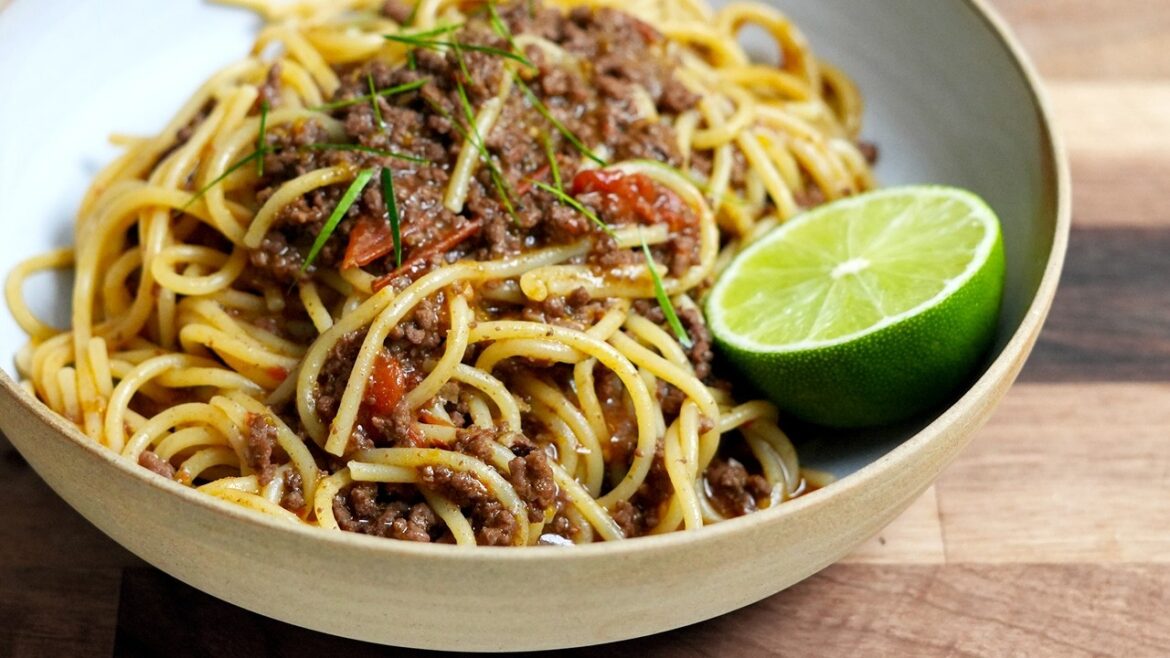 Coconut Bolognese with Lemongrass & Galangal Coconut Bolognese with Lemongrass & Galangal