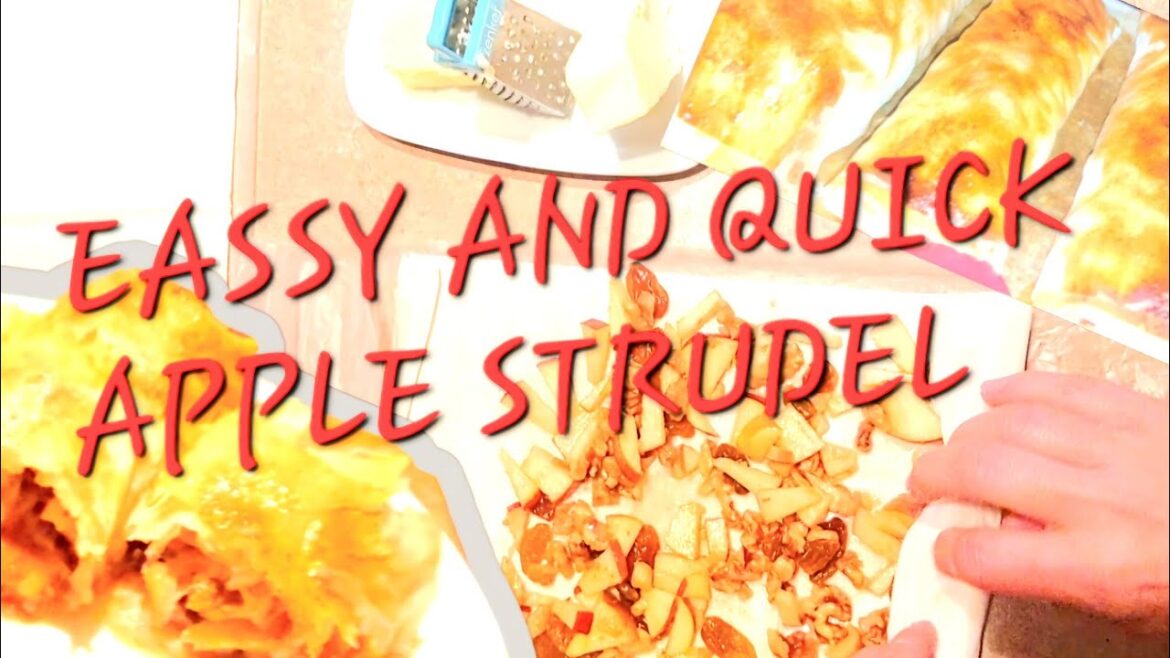 Quick & Easy Homemade Apple Strudel Recipe | Camper Trailer Baking Quick & Easy Homemade Apple Strudel Recipe | Camper Trailer Baking