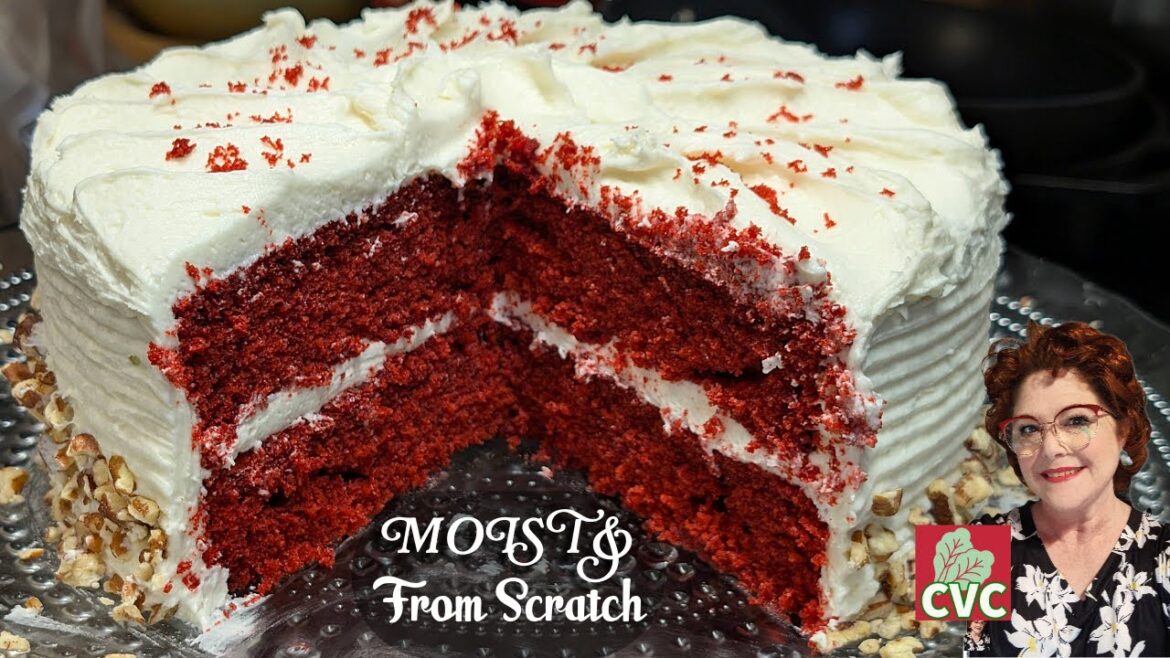Moist Red Velvet Cake From Scratch Like Mamas! Best Red Velvet Cake ...
