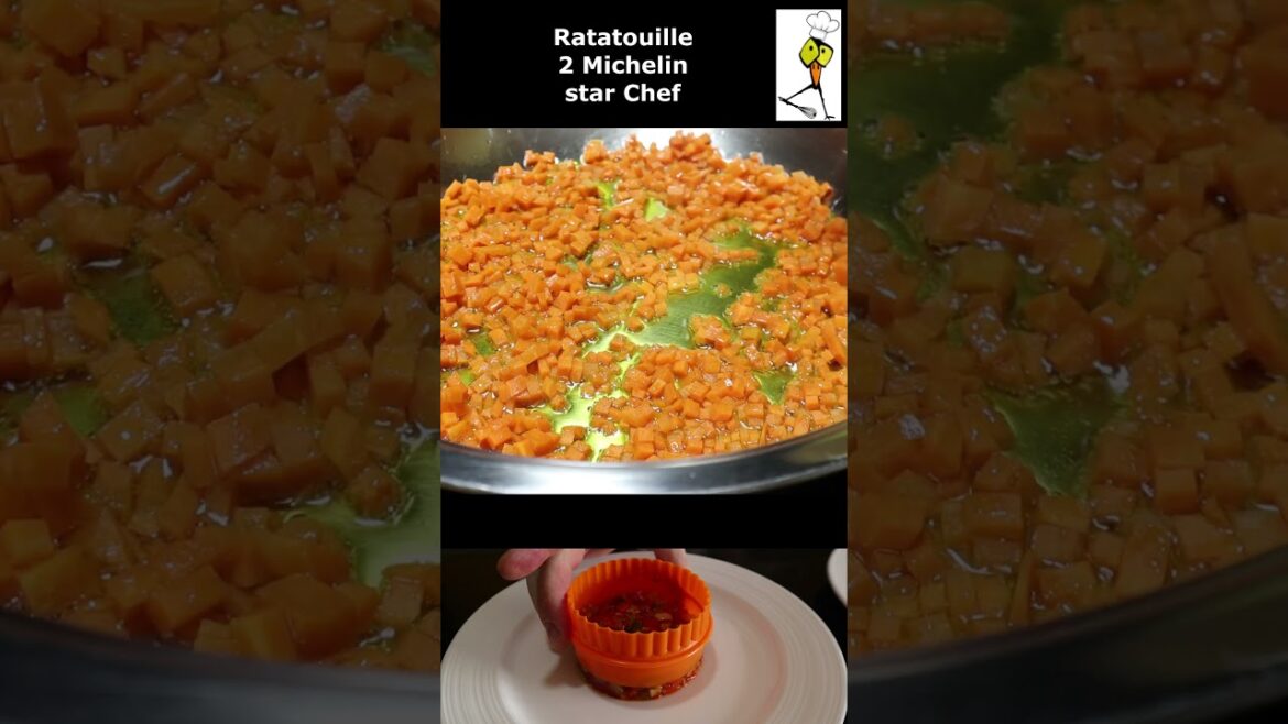 The BEST Ratatouille Recipe | 2 Michelin Star | I Chef Richard #ratatouille #cooking #vegetarian