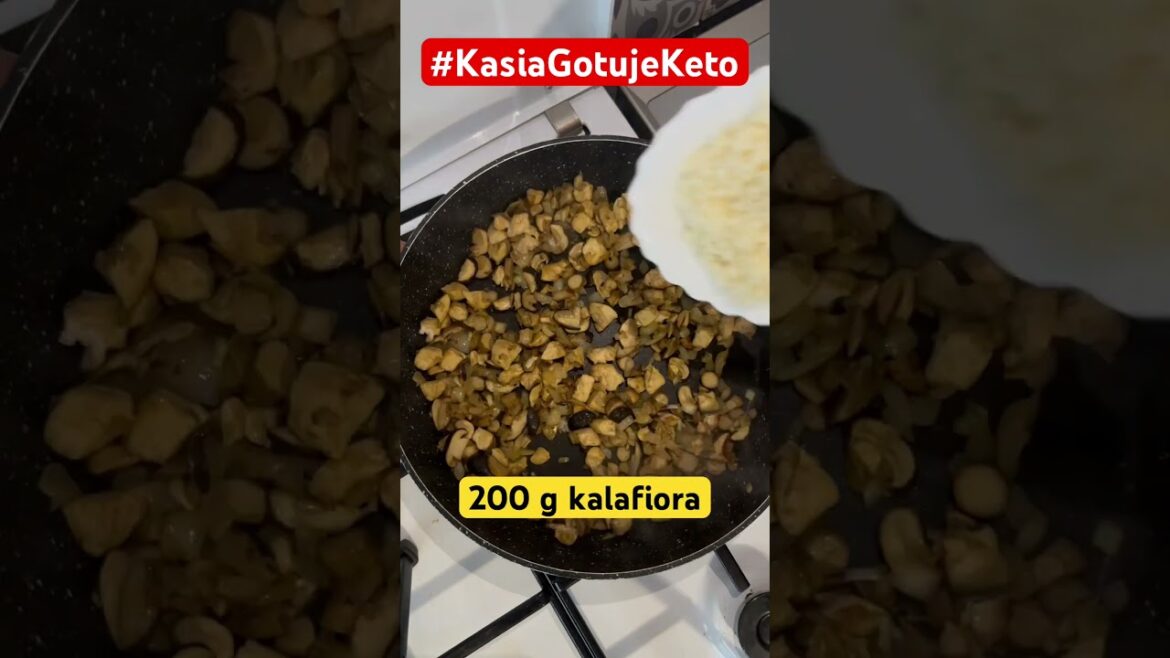 #Kasia Gotuje Keto – Risotto kalafiorowe z kurczakiem i grzybami #shorts #kasiagotujeketo #Kasia Gotuje Keto - Risotto kalafiorowe z kurczakiem i grzybami #shorts #kasiagotujeketo
