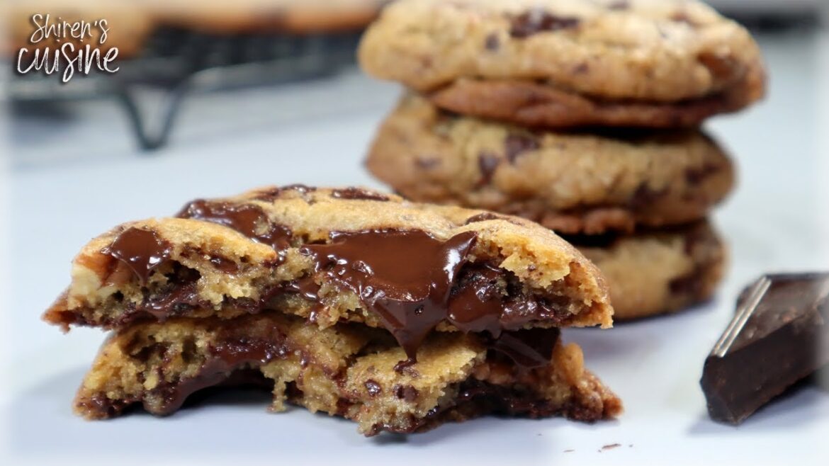 Chocolate Chip Cookies Recipe with Pecans | Double Chocolate