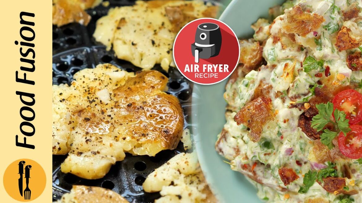 Crispy Potato Salad Recipe by Food Fusion