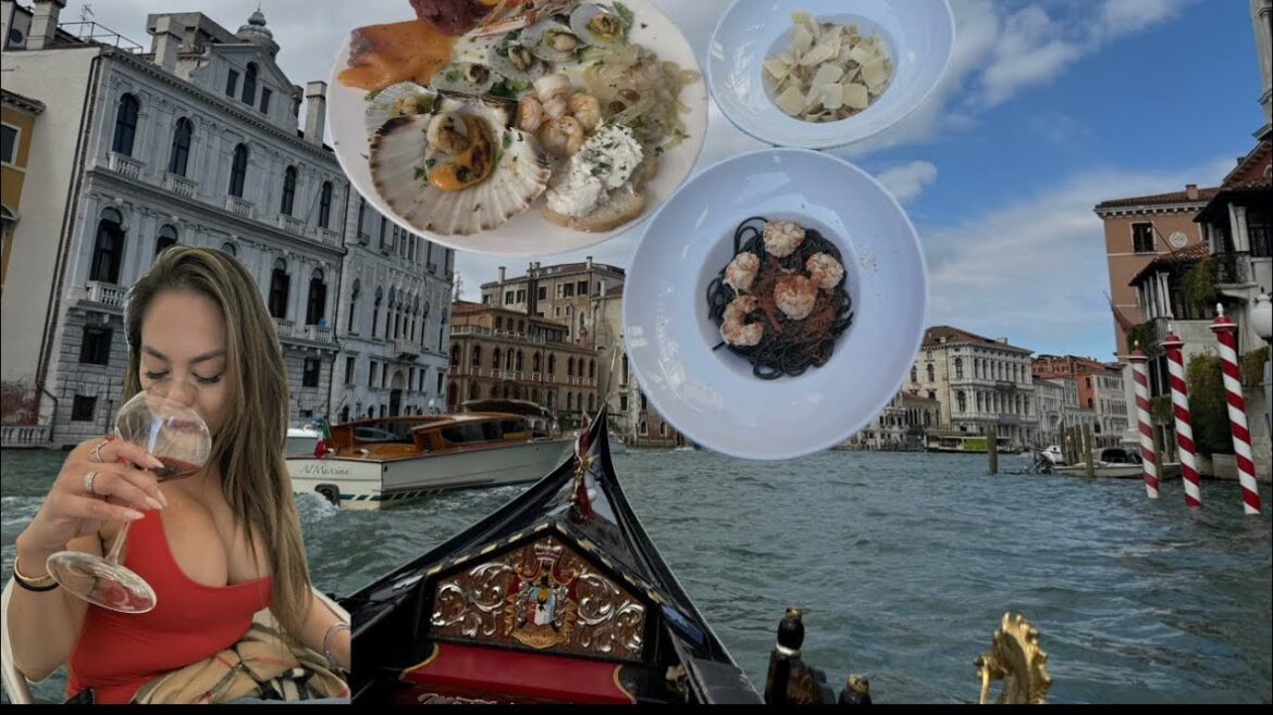 Venice Italy Travel Vlog: Best Pasta Of My Life!!