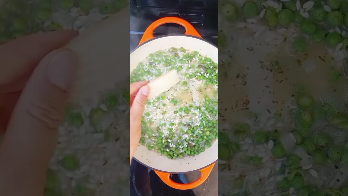 Cling on to Summer with this Risotto ☆