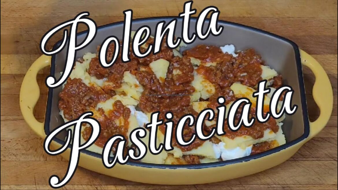 Polenta pasticciata!Vi avanza la polenta e non sapete come utilizzarla?Non buttatela, pasticciatela!