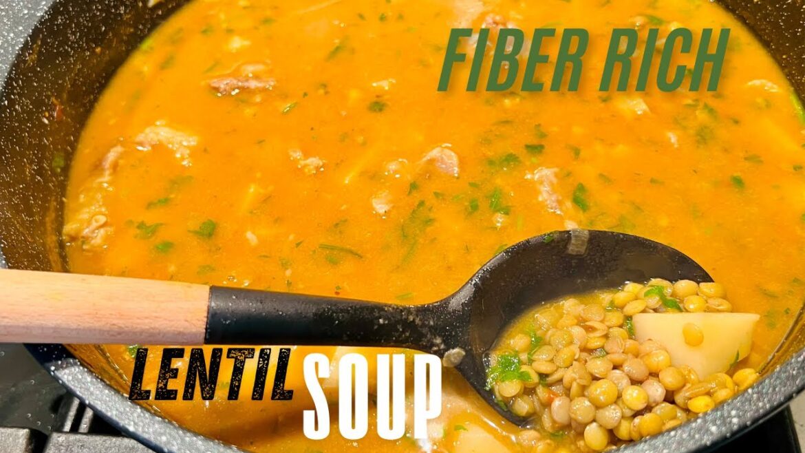 THE BEST Lentil Soup Recipe (Mediterranean Style)