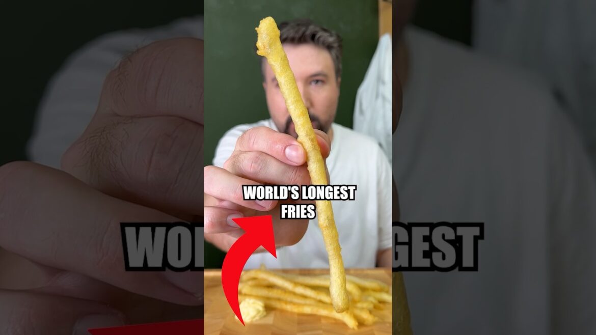 This is the world’s longest French fry?!
