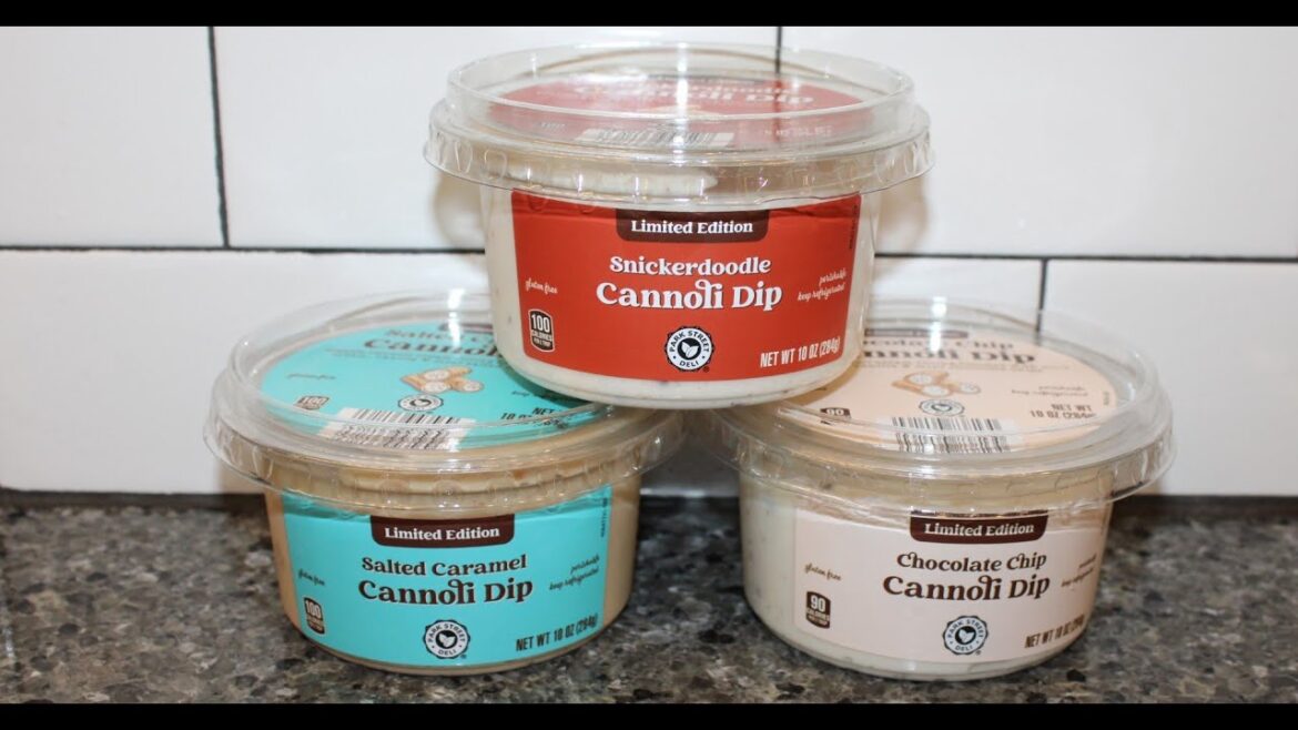 Park Street Deli (Aldi) Cannoli Dip: Snickerdoodle, Salted Caramel & Chocolate Chip Review