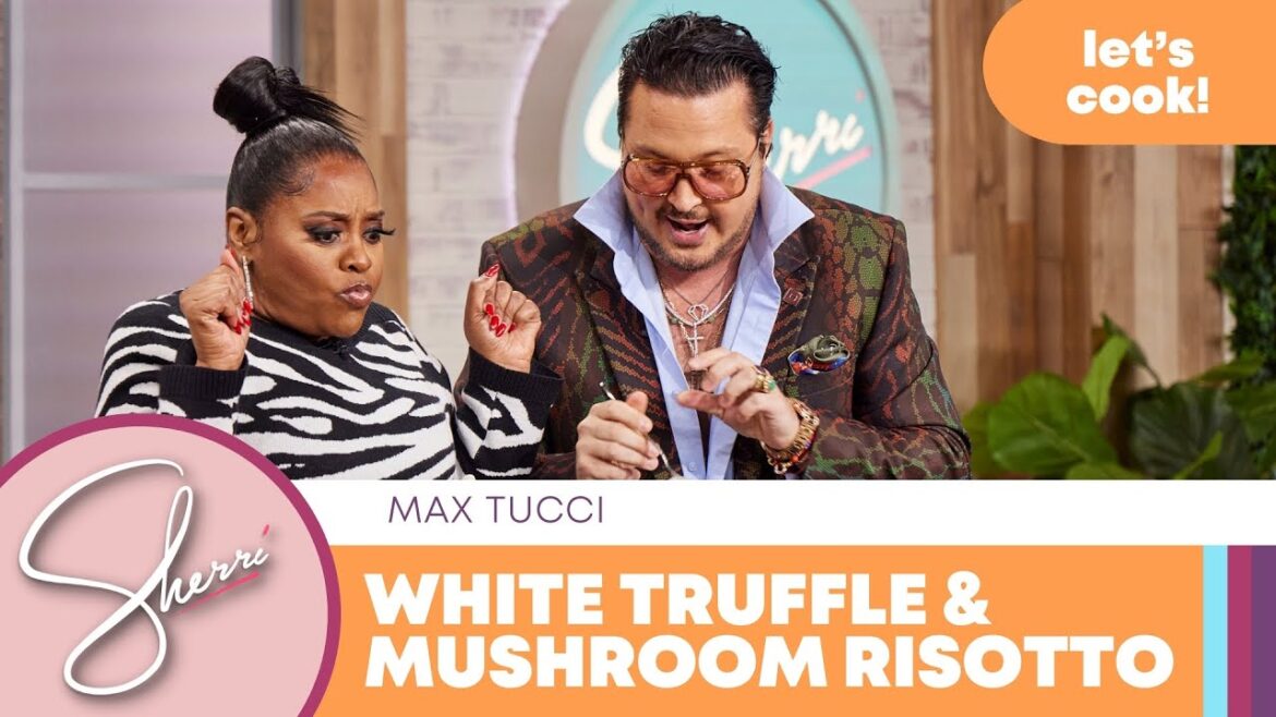 Delmonico's White Truffle & Risotto Recipe | Sherri Shepherd