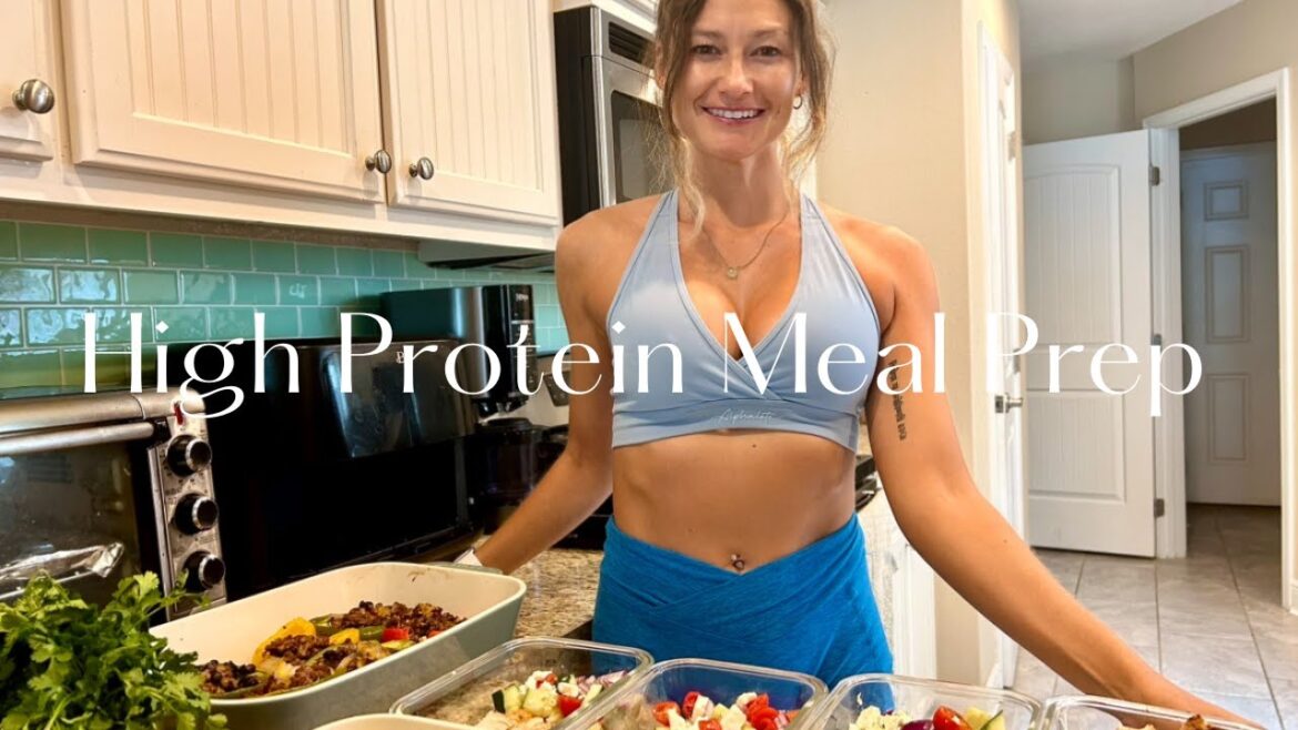 High Protein Meal Prep | Easy, Nourishing + High Protein meals High Protein Meal Prep | Easy, Nourishing + High Protein meals