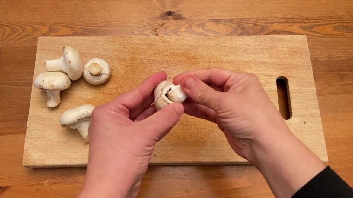 Stop!! Cook mushrooms like a CHEF! Mushroom Kebab At Home