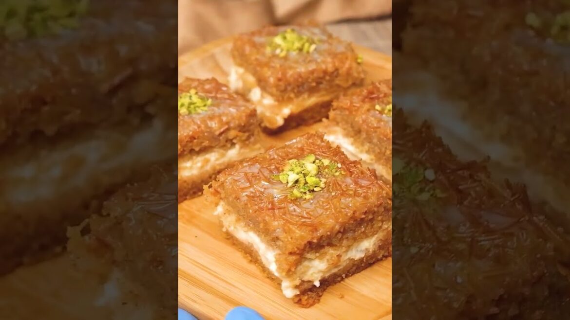 Basbousa with Kashta! ⚜️ No eggs and it tastes amazing! Basbousa with Kashta! ⚜️ No eggs and it tastes amazing!