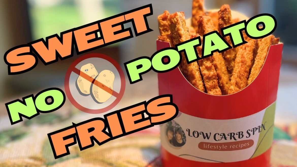 Sweet No Potato Fries | #lowcarb | #ketochow