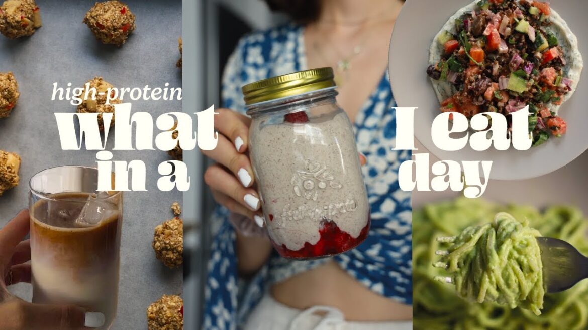 HIGH PROTEIN WHAT I EAT IN A DAY / whole food plant-based / no protein powder *HIGH PROTEIN* WHAT I EAT IN A DAY / whole food plant-based / no protein powder