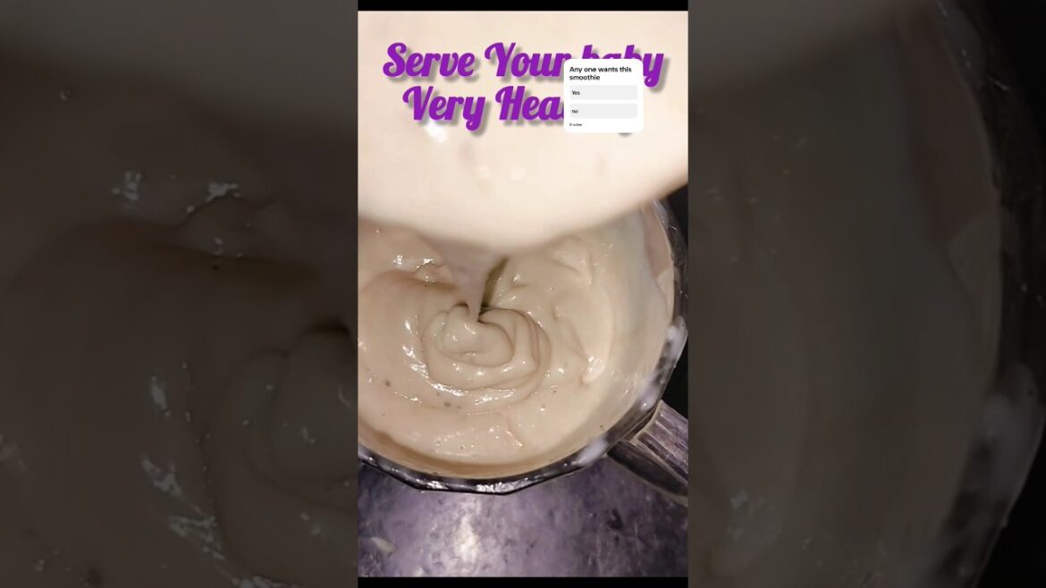 Instant Peanut Butter Banana Smoothie #shorts #viralvideo #trendingshorts #ytshorts #indianrecipe