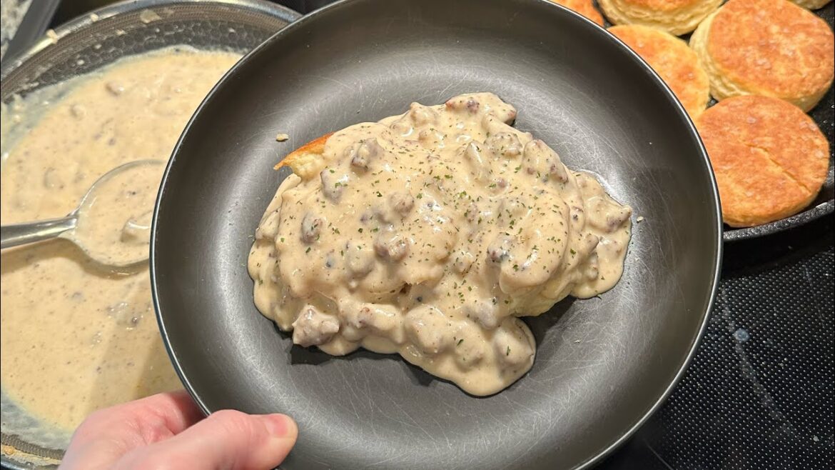 Homemade Biscuits & Gravy | Recipe