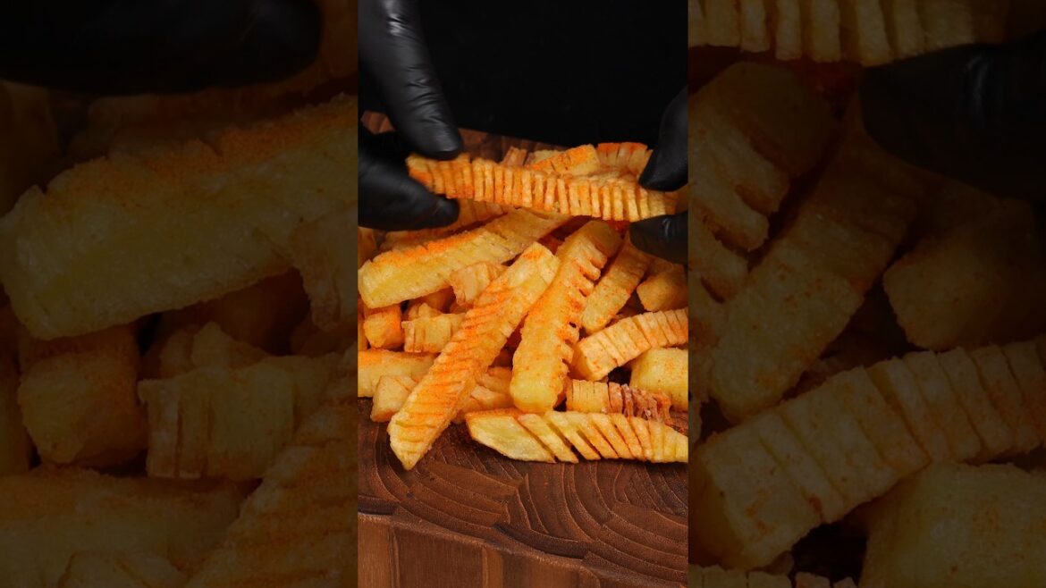 Perfect French Fries Cutting #asmr #shorts #potato
