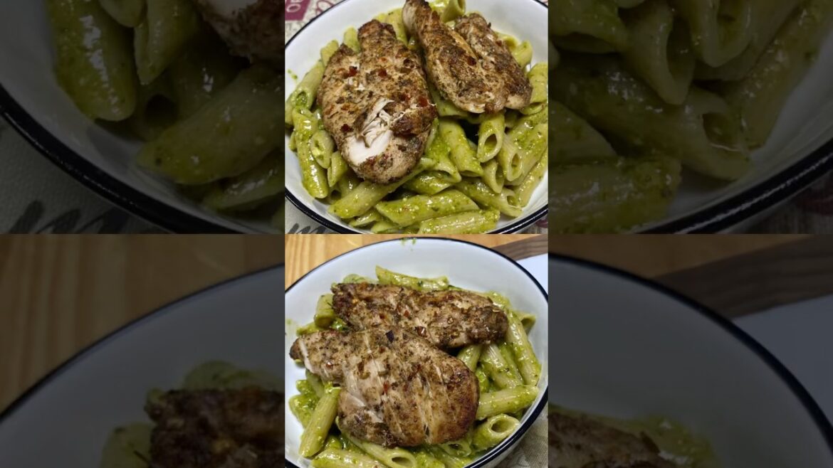 Penne Pesto  #vlogtober #food #pasta #foodie #shortsfeed #shorts #easy #shortsafrica #roadto900subs