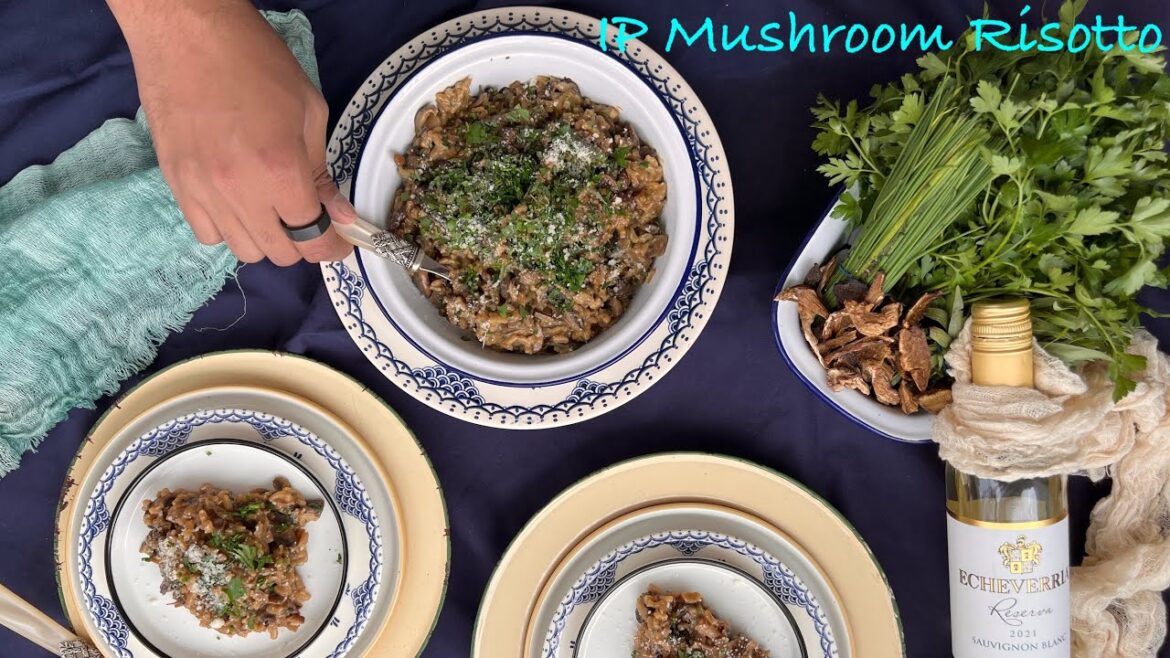 IP Mushroom Risotto | Easy Cooking | Home Recipes | LoveBites