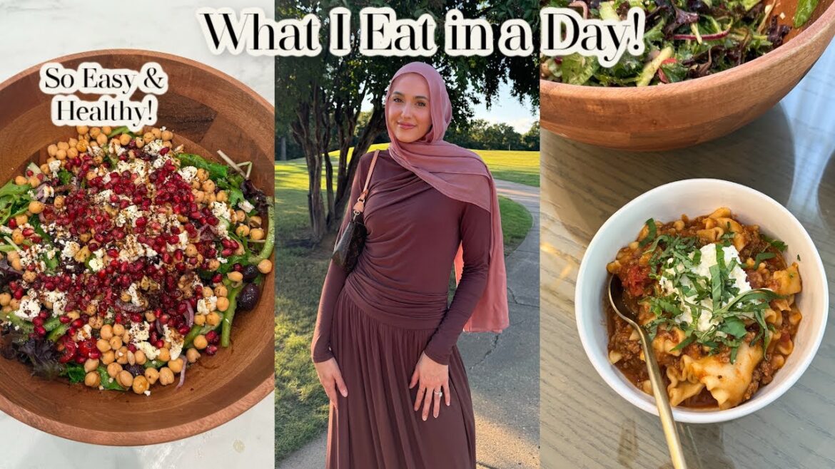 Full Day of Eating! Healthy Meal Ideas for your Family!