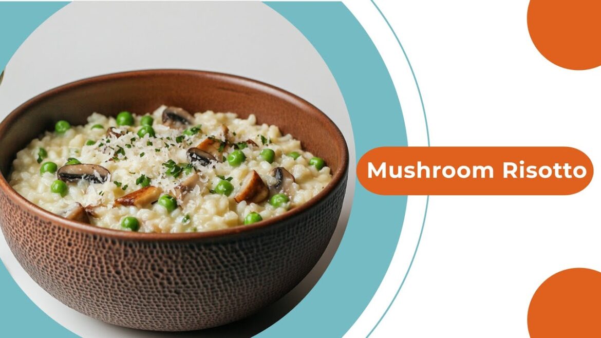 Creamy Mushroom Risotto Recipe.