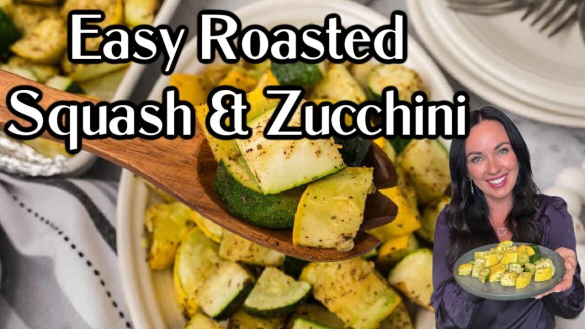 Easy Roasted Zucchini and Squash - A Great Side Dish