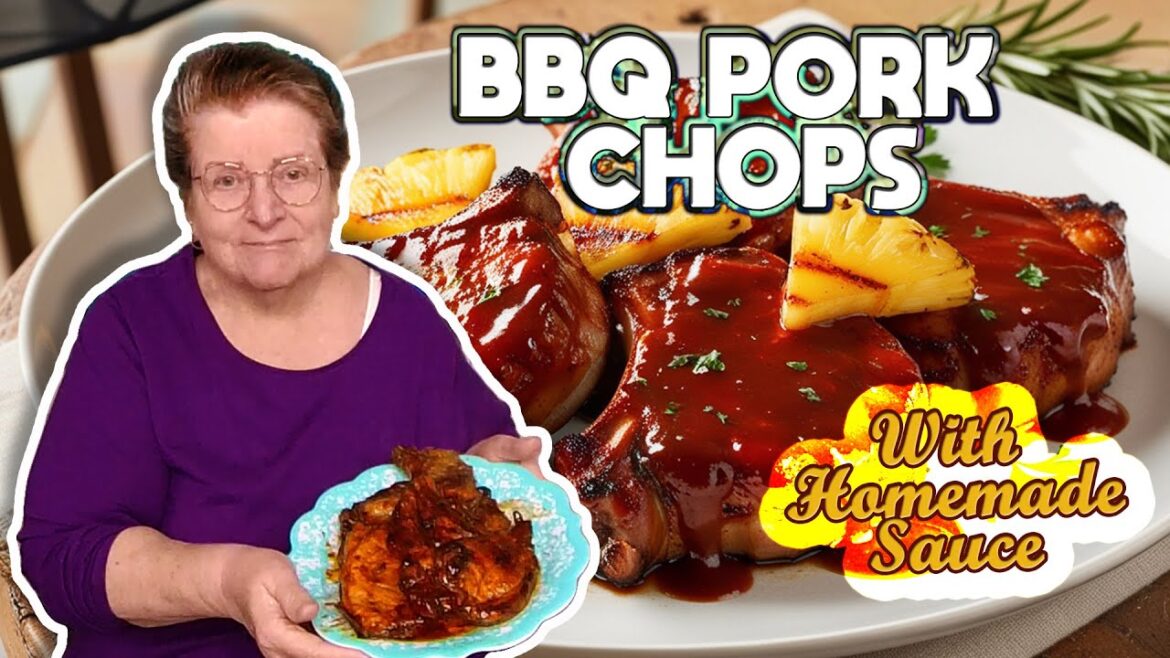 GET READY FOR JUICY BBQ Pork Chops with appalachian homemade sauce!