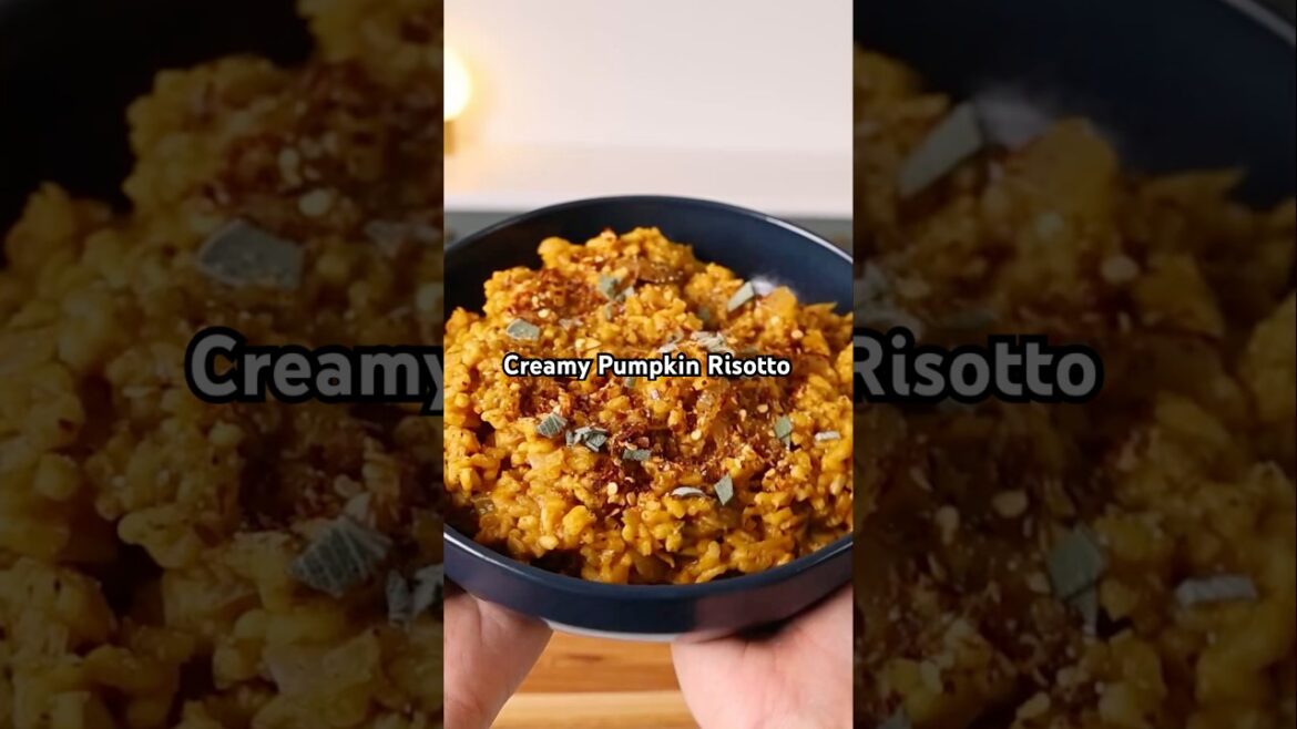 One Pot Creamy Pumpkin Risotto One Pot Creamy Pumpkin Risotto