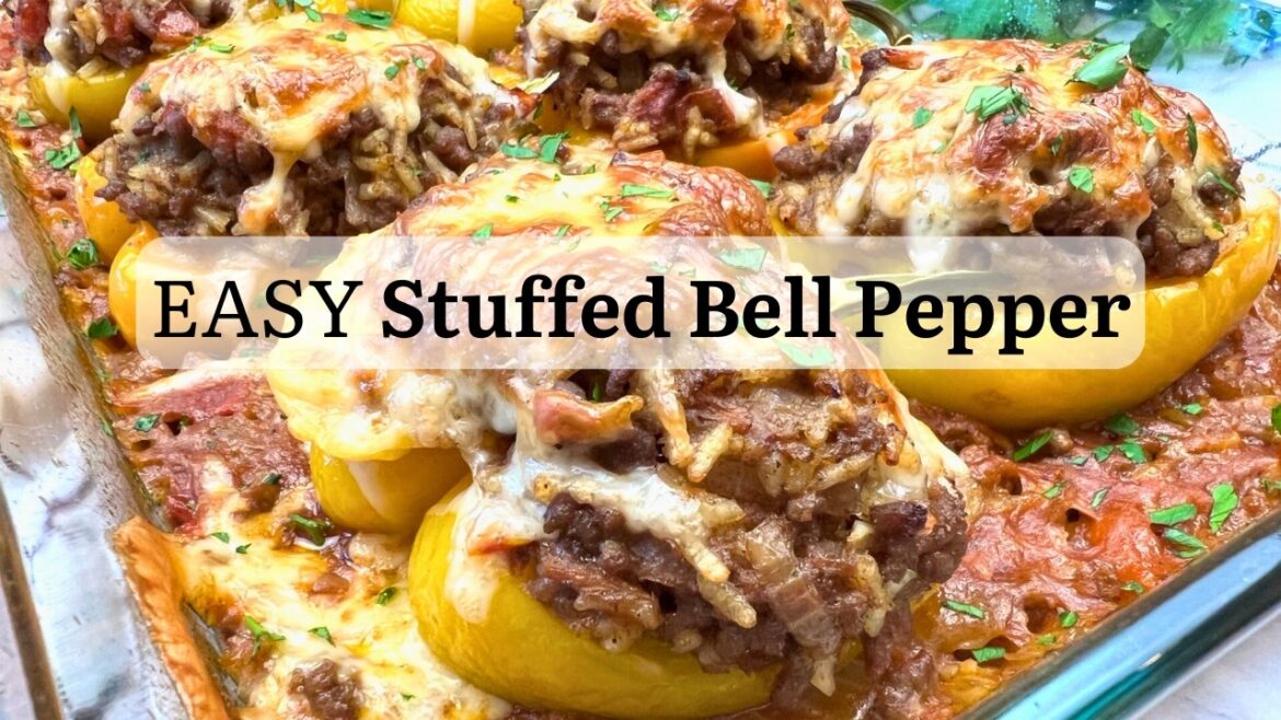 Hearty and Healthy: Irresistible Stuffed Bell Pepper Recipes! Dishes of delicious!