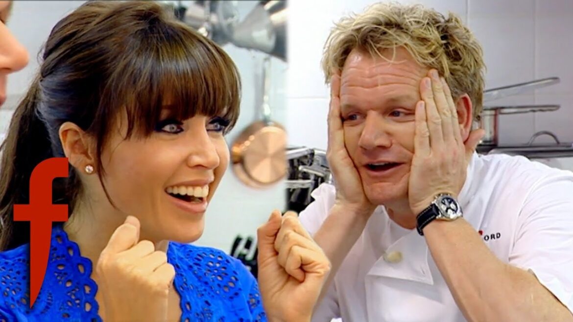 Dannii Minogue Makes Vegetarian Risotto | The F Word | Gordon Ramsay