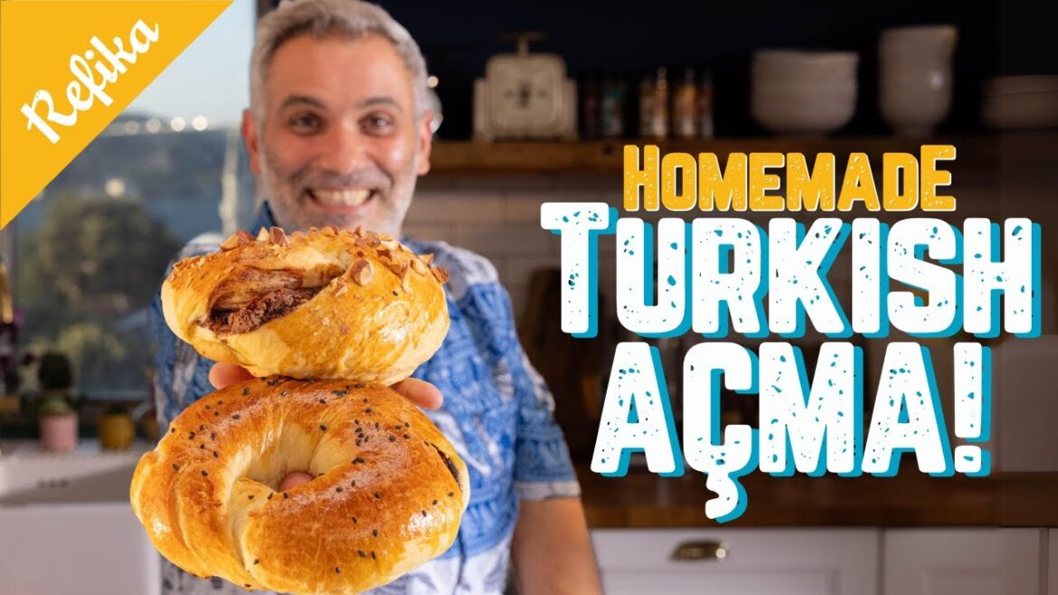 Homemade Turkish Traditional Pastry Açma Recipe | Fluffy & Delicious Homemade Turkish Traditional Pastry Açma Recipe | Fluffy & Delicious