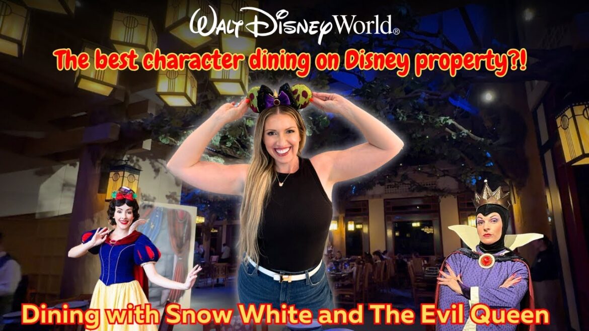 Dinner with Snow White and the Evil Queen: A Walt Disney World Character Dining Must-See! Dinner with Snow White and the Evil Queen: A Walt Disney World Character Dining Must-See!