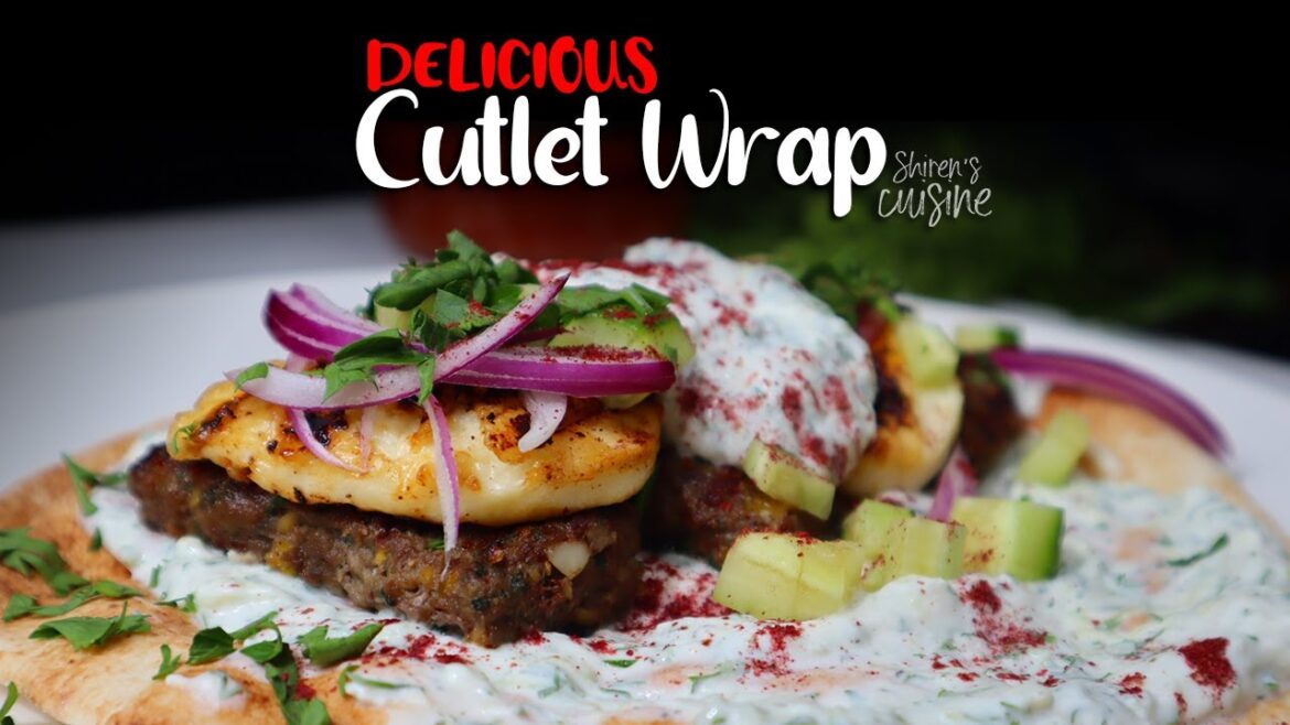 Beef Cutlet Wrap with Tzatziki Recipe Beef Cutlet Wrap with Tzatziki Recipe
