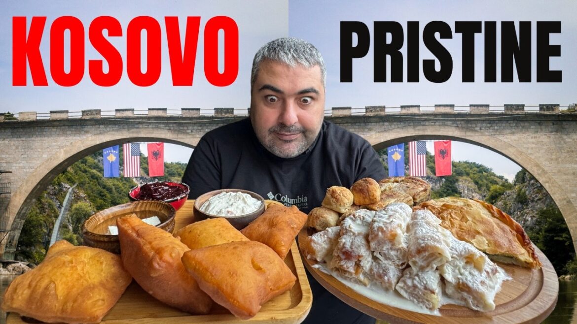 KOSOVA PRİSTİNA HANGİ YEMEK  NEREDE YENİR | PRİSTİNA NE NERDE YENİR? #kosova #pristine #yemek