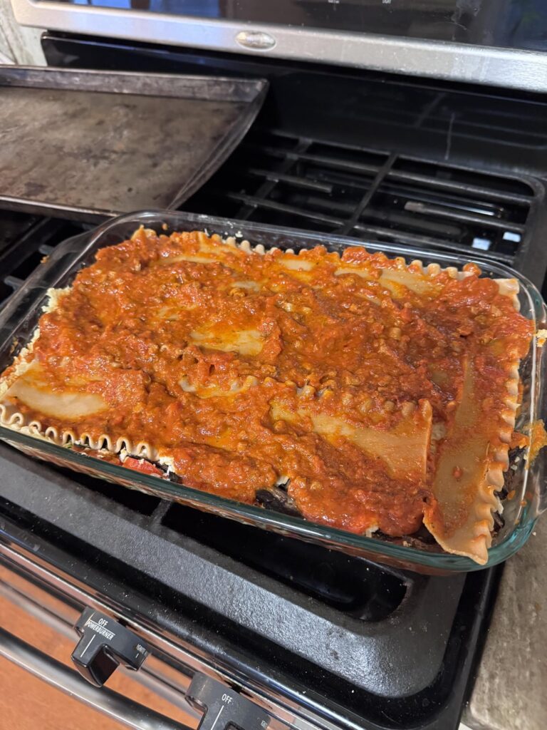 Roasted veg lasagna Roasted veg lasagna