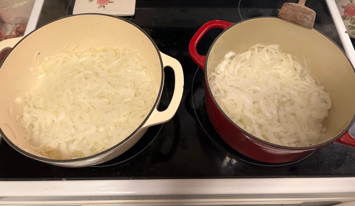 When one vat of French onion soup just isn’t enough