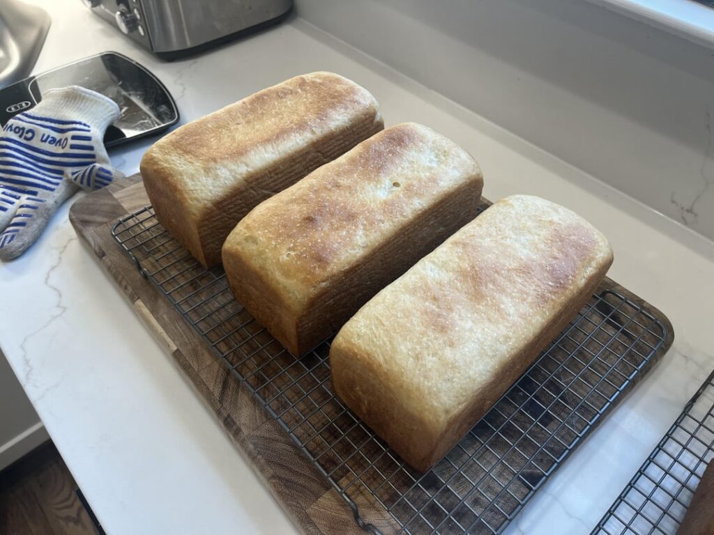 Two months since we last bought sandwich bread, and we’re loving it.