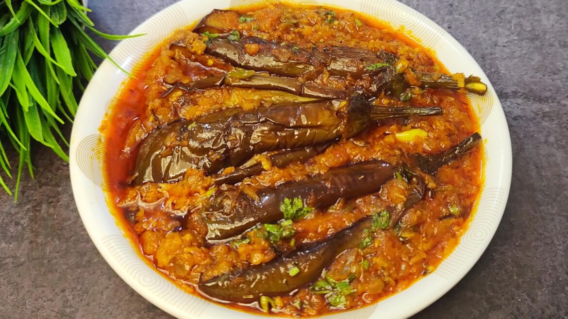Baingan masala curry