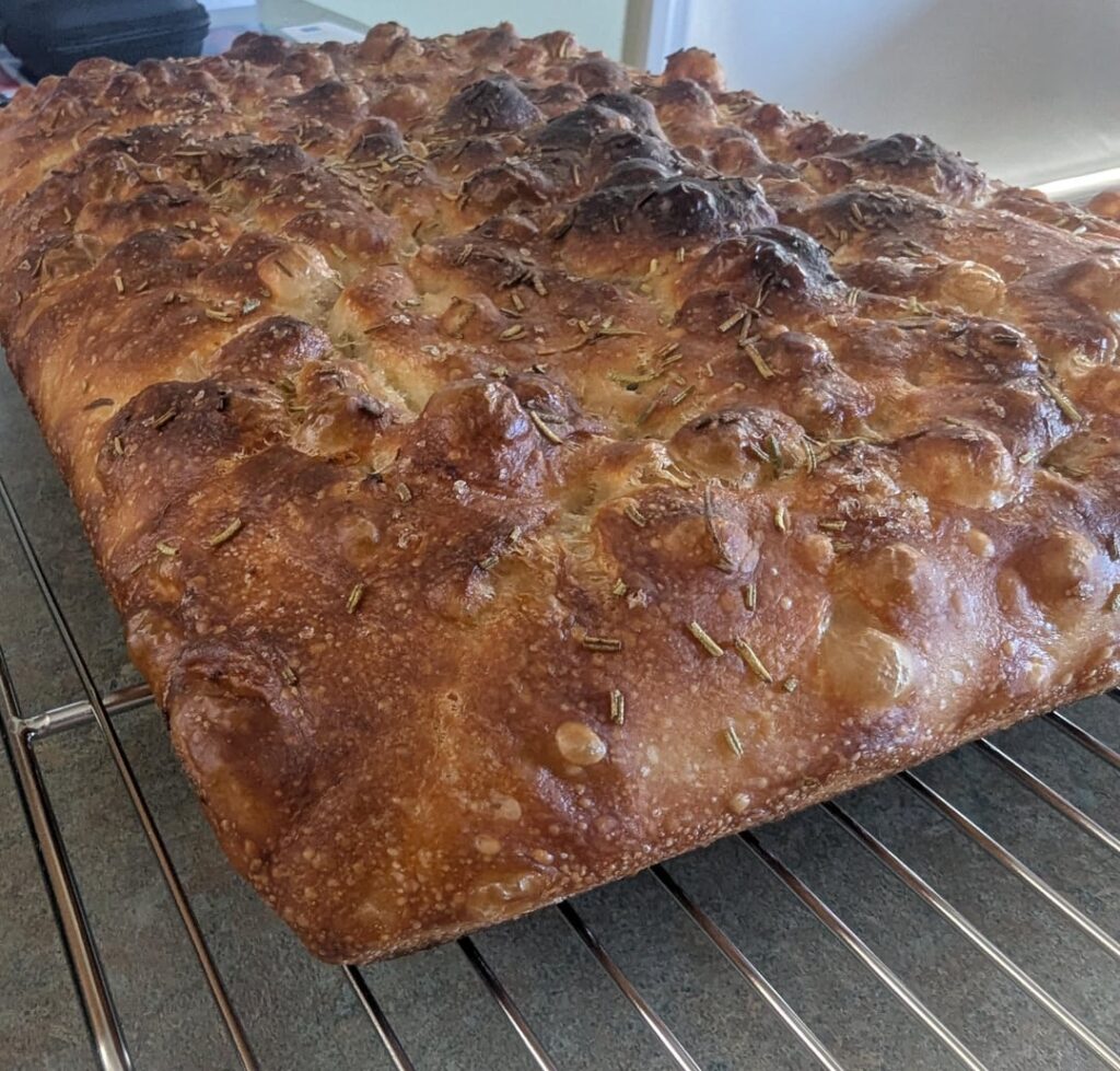 Rosemary Garlic Focaccia