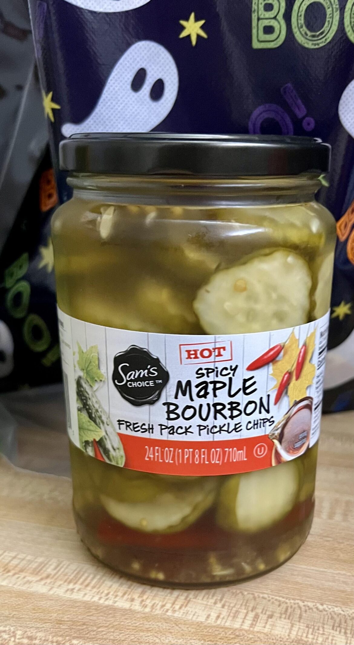 Spicy Maple Pickles are actually pretty hot!