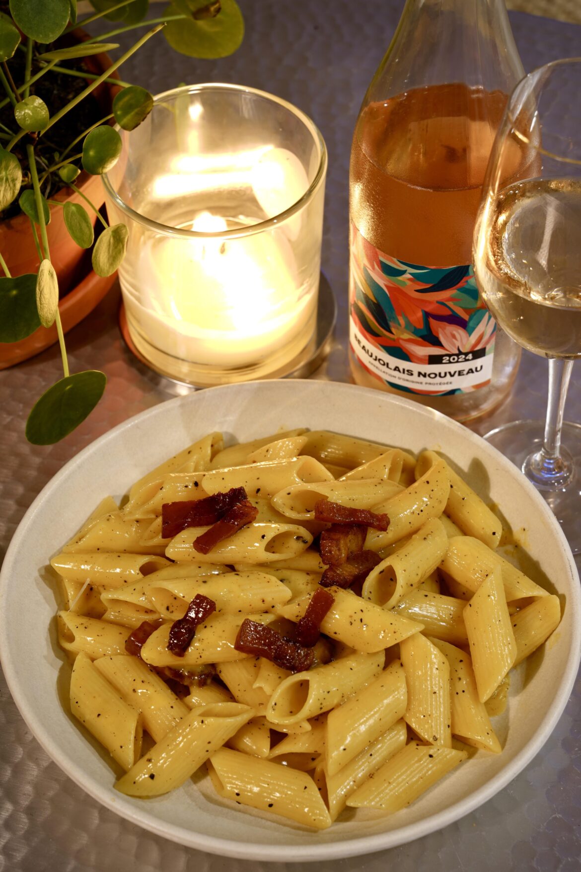 Pennoni Rigati Carbonara.
