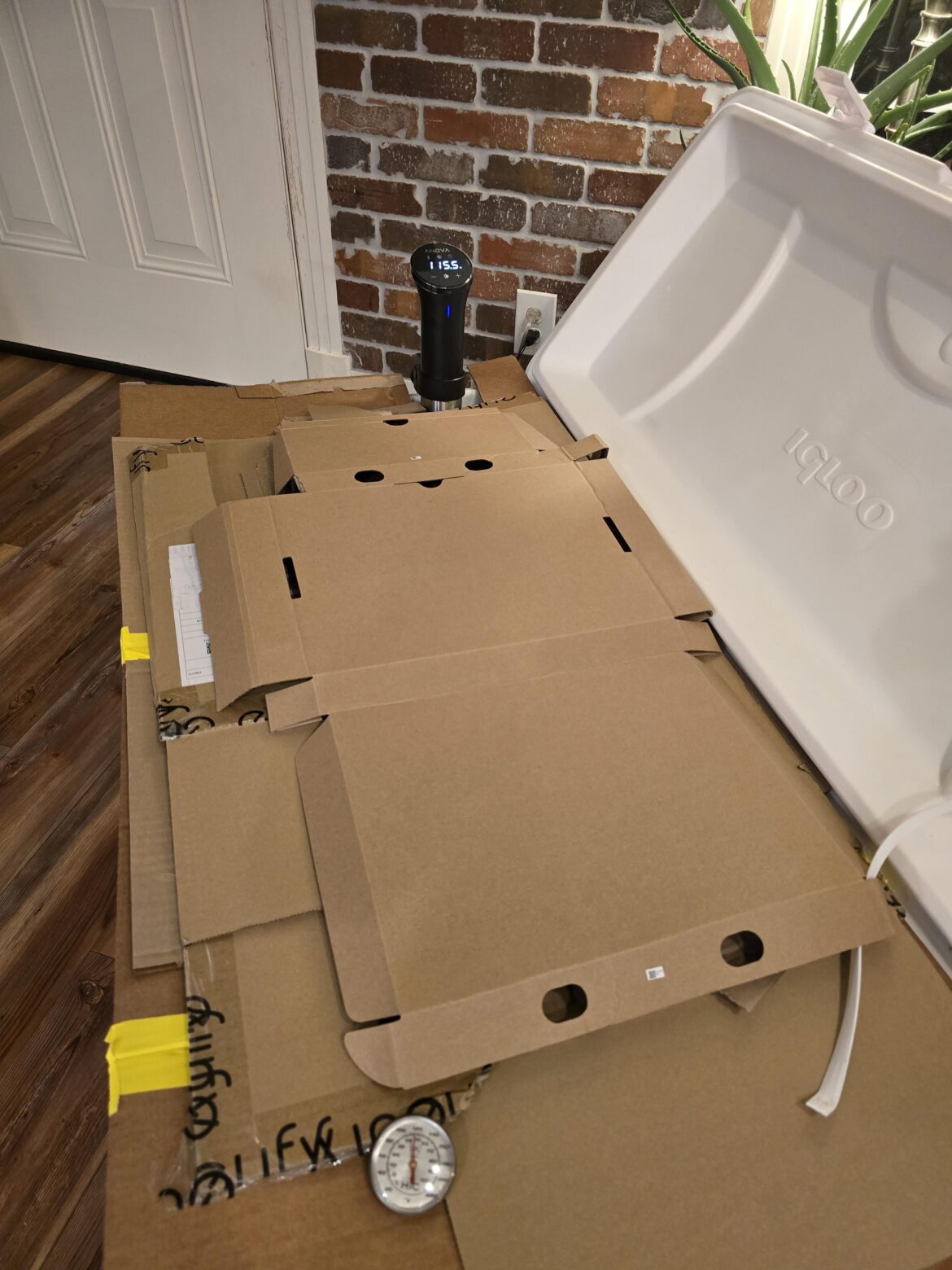 Think it will get to temp? Target temp 150° 110q cooler.