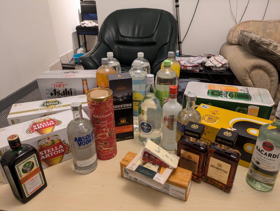 University Student spends Christmas bonus on alcohol and cheese - what do we make of my selection?