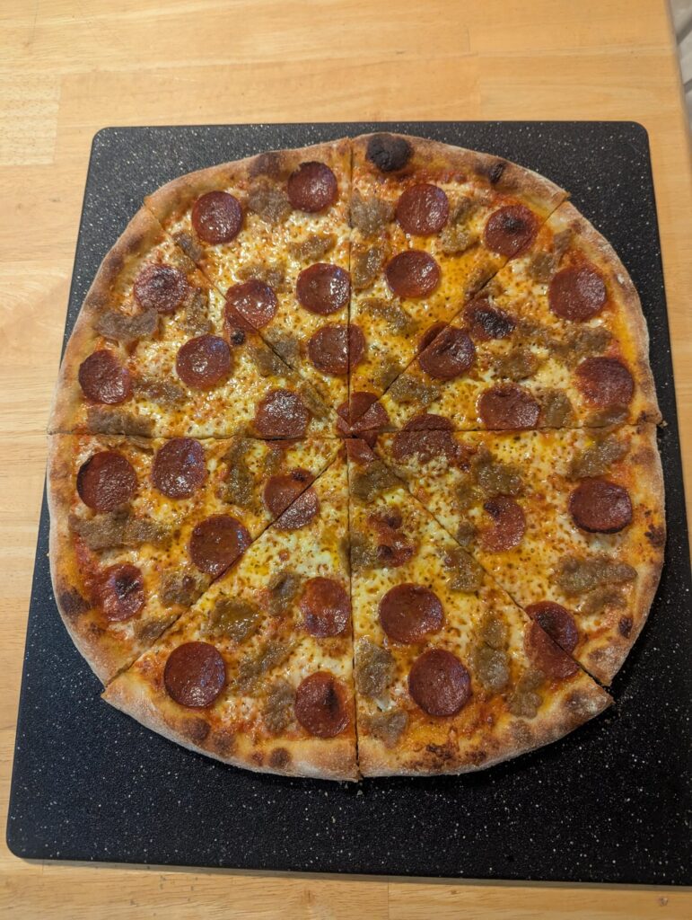 Pepperoni & Sausage...the classic combo